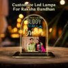 Customised Acrylic Led frames for Rakhi