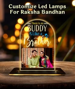 Customised Acrylic Led frames for Rakhi